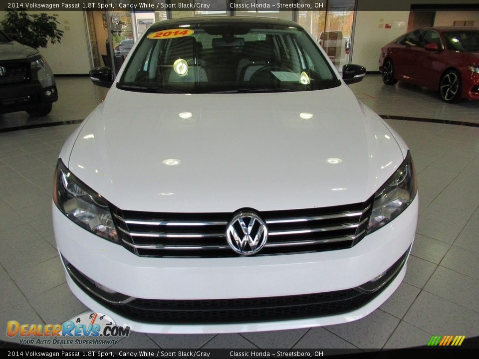 Candy White 2014 Volkswagen Passat 1.8T Sport Photo #2