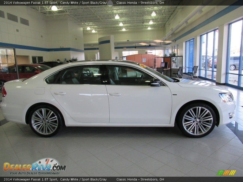 Candy White 2014 Volkswagen Passat 1.8T Sport Photo #4