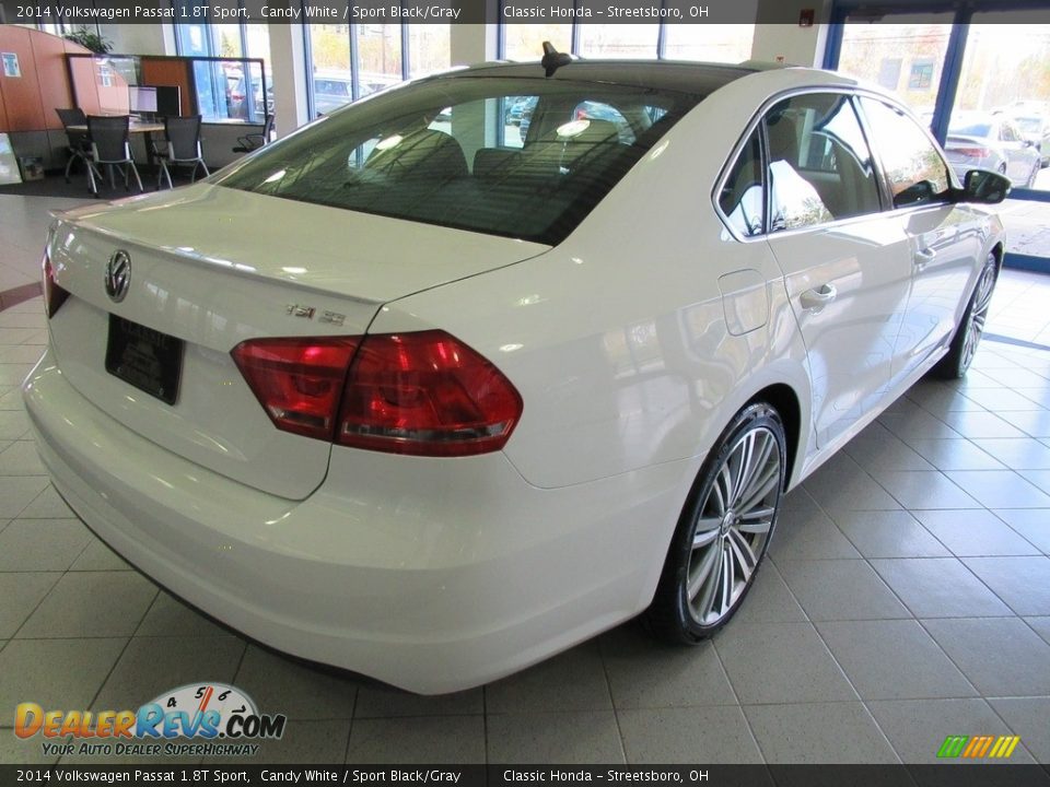 Candy White 2014 Volkswagen Passat 1.8T Sport Photo #8