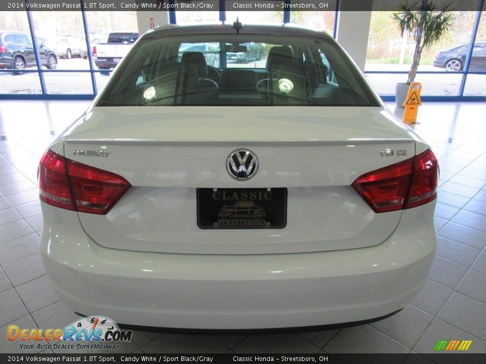 Candy White 2014 Volkswagen Passat 1.8T Sport Photo #9