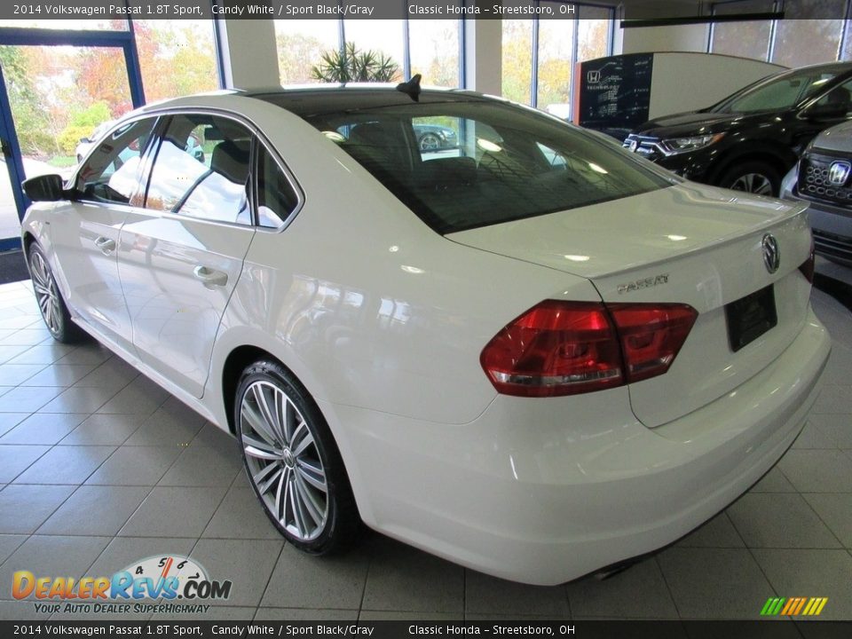 Candy White 2014 Volkswagen Passat 1.8T Sport Photo #10