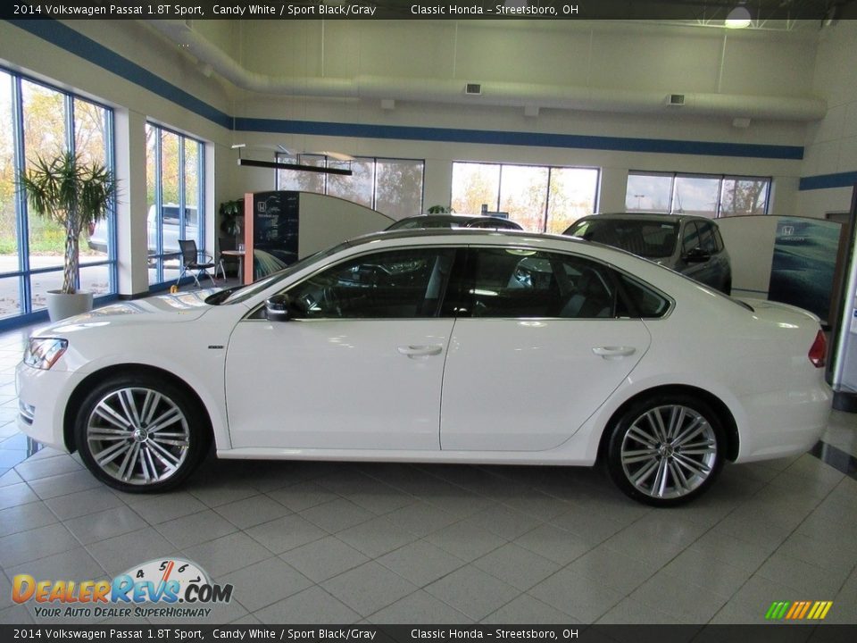 Candy White 2014 Volkswagen Passat 1.8T Sport Photo #11