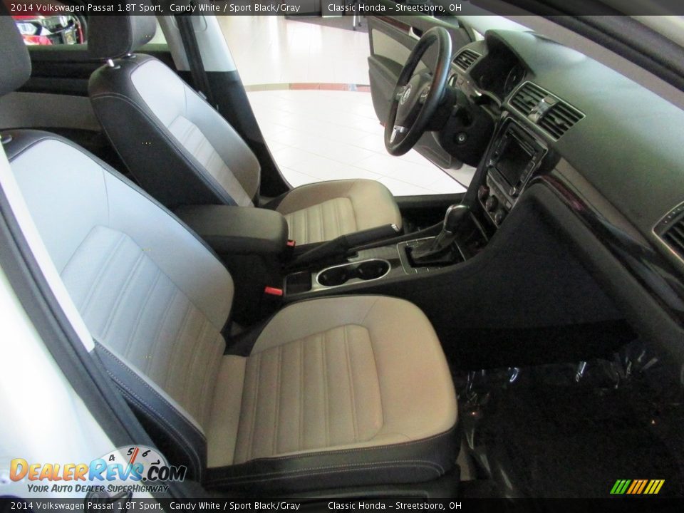 Front Seat of 2014 Volkswagen Passat 1.8T Sport Photo #17