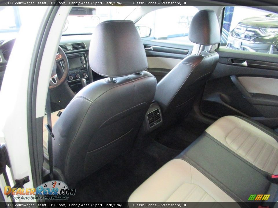 Rear Seat of 2014 Volkswagen Passat 1.8T Sport Photo #24