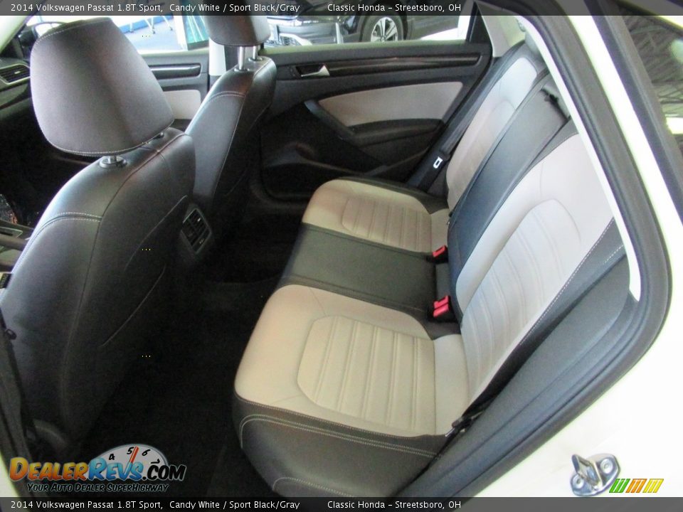 Rear Seat of 2014 Volkswagen Passat 1.8T Sport Photo #25