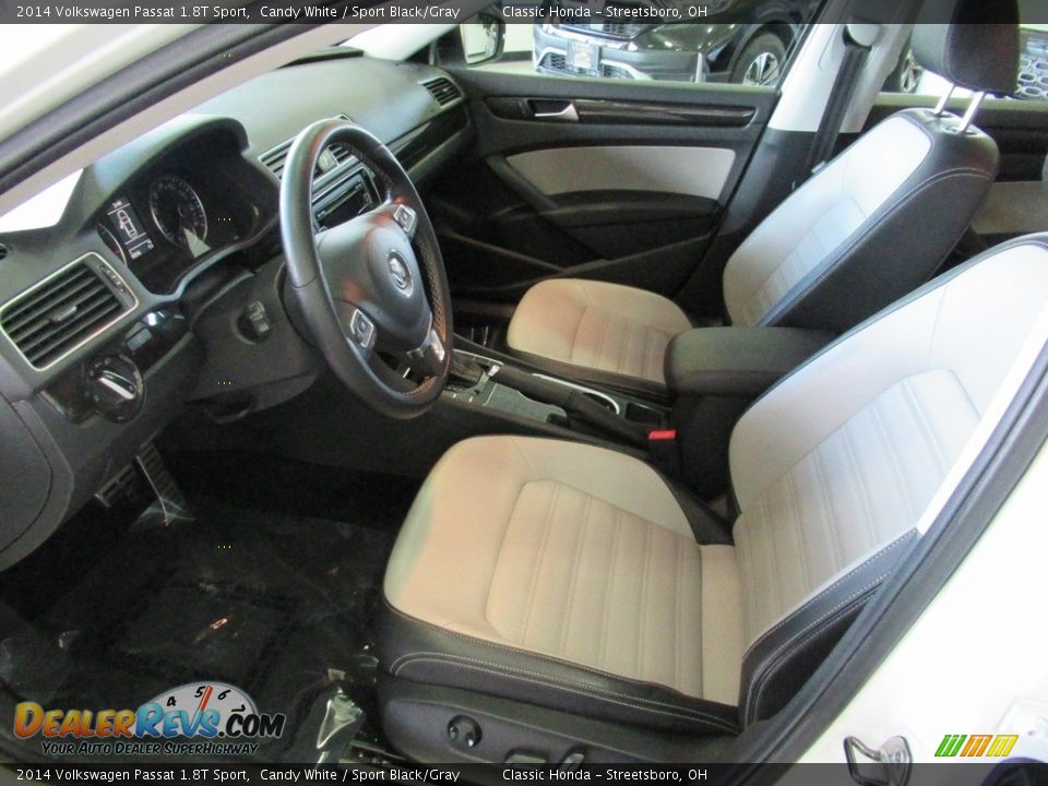 Front Seat of 2014 Volkswagen Passat 1.8T Sport Photo #28