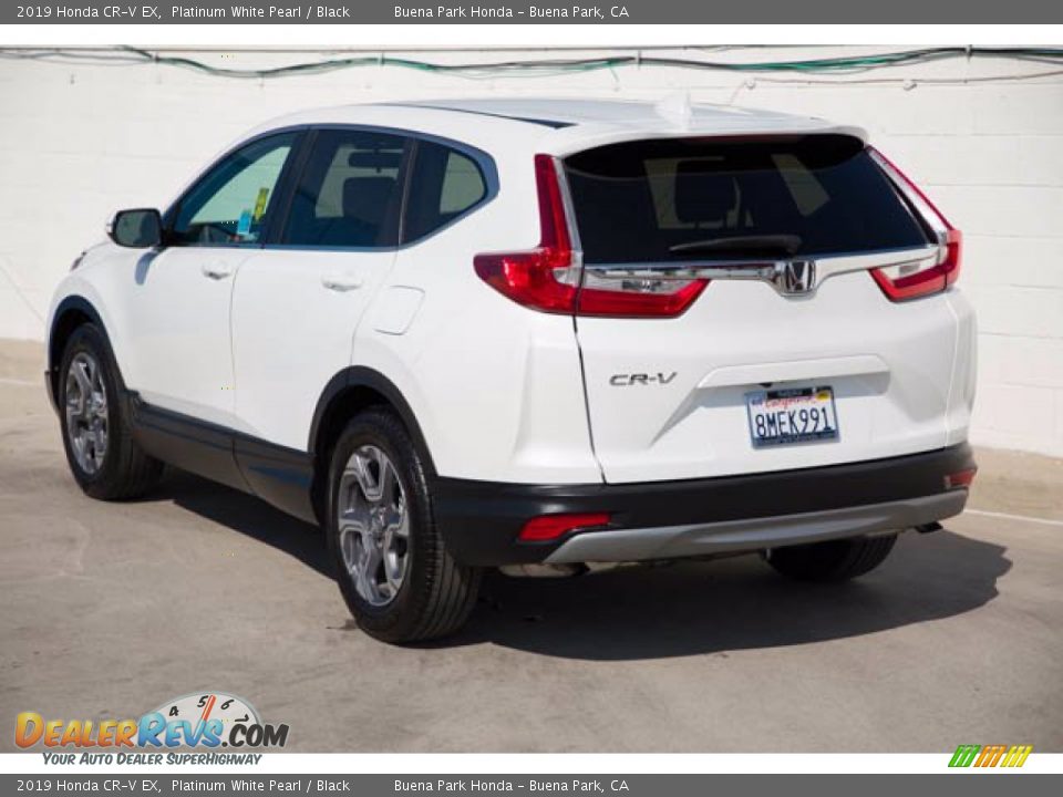 2019 Honda CR-V EX Platinum White Pearl / Black Photo #2