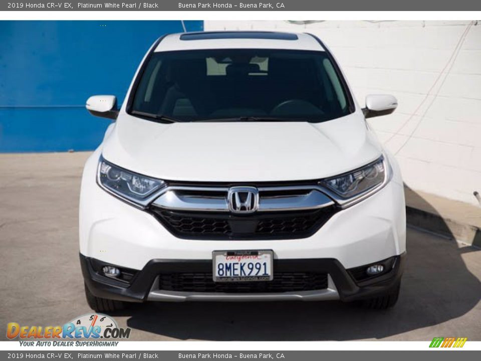 2019 Honda CR-V EX Platinum White Pearl / Black Photo #7