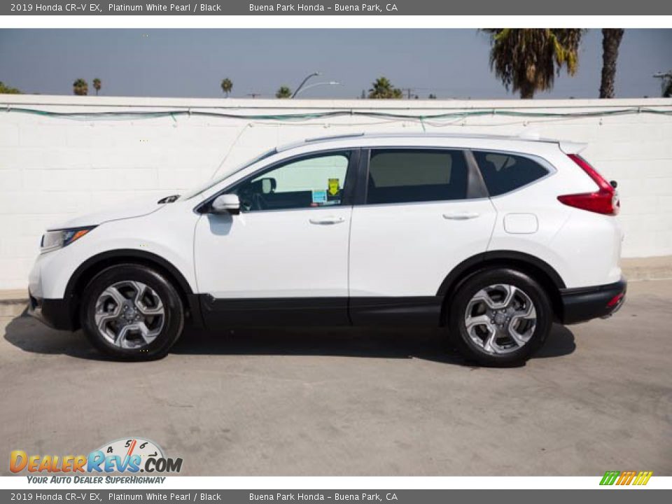 2019 Honda CR-V EX Platinum White Pearl / Black Photo #8