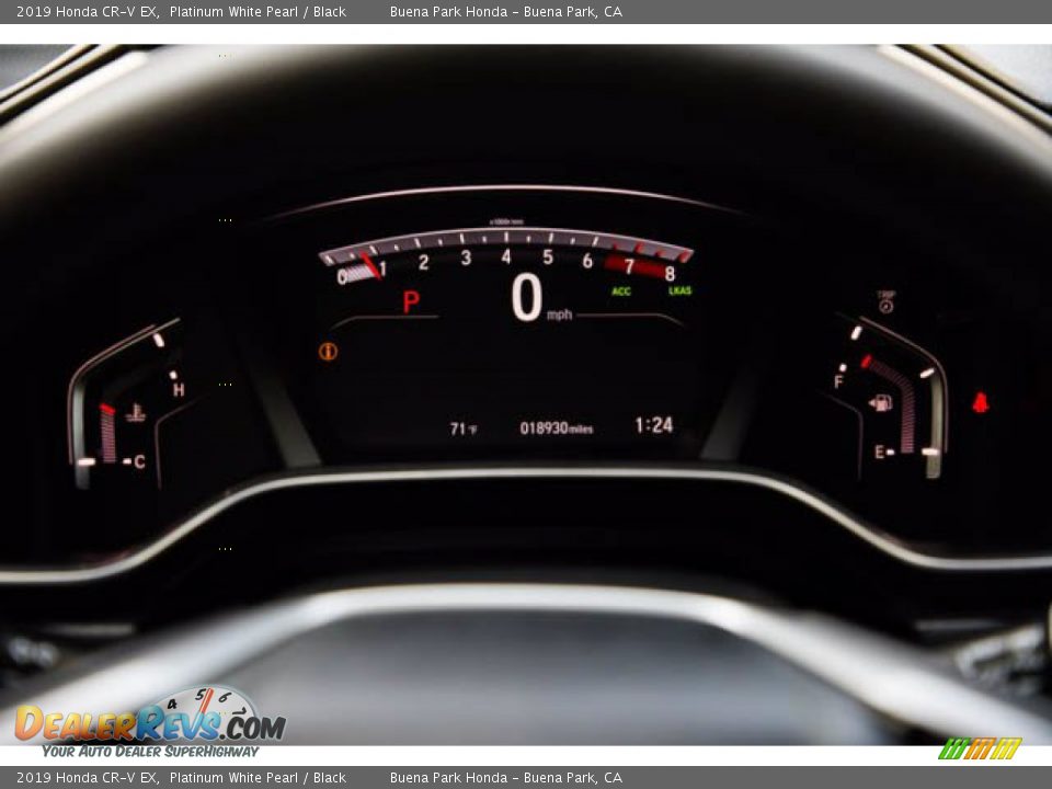 2019 Honda CR-V EX Platinum White Pearl / Black Photo #27