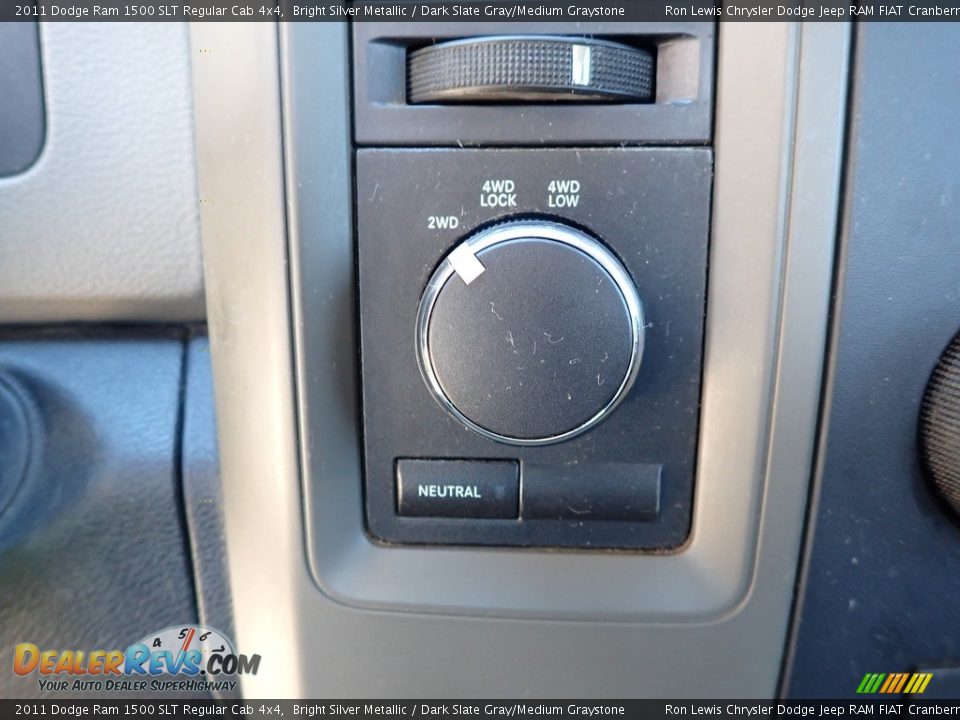 Controls of 2011 Dodge Ram 1500 SLT Regular Cab 4x4 Photo #18
