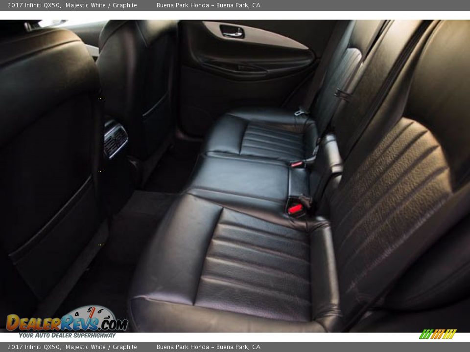 Rear Seat of 2017 Infiniti QX50  Photo #4