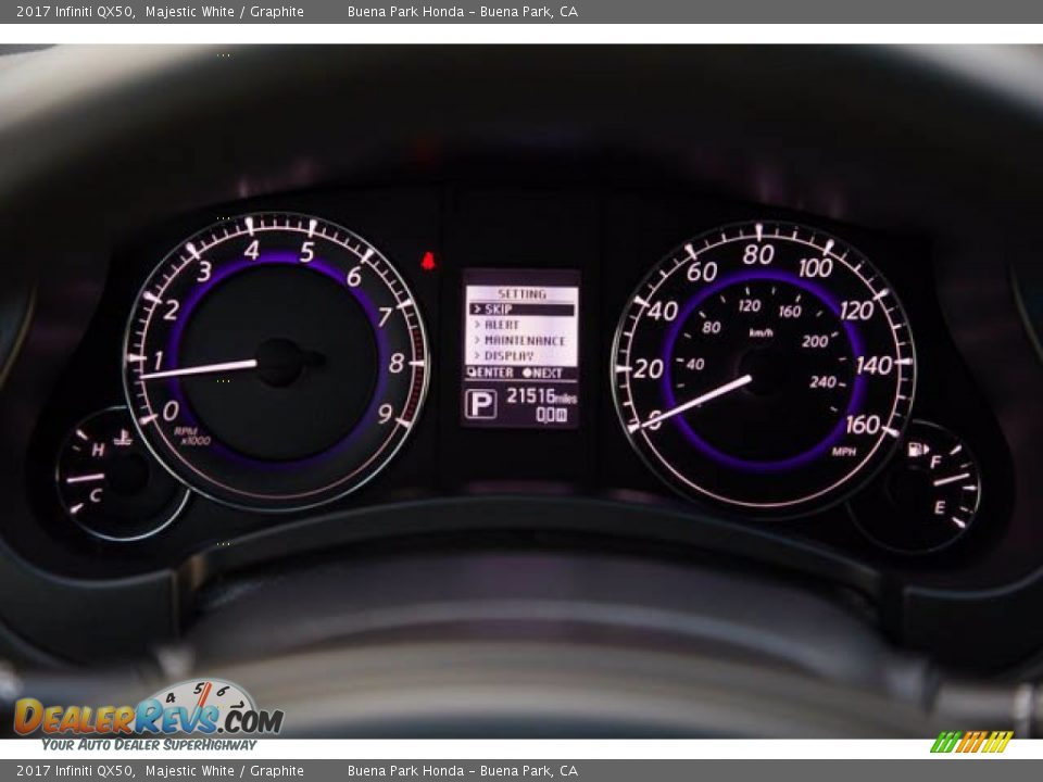 2017 Infiniti QX50  Gauges Photo #25