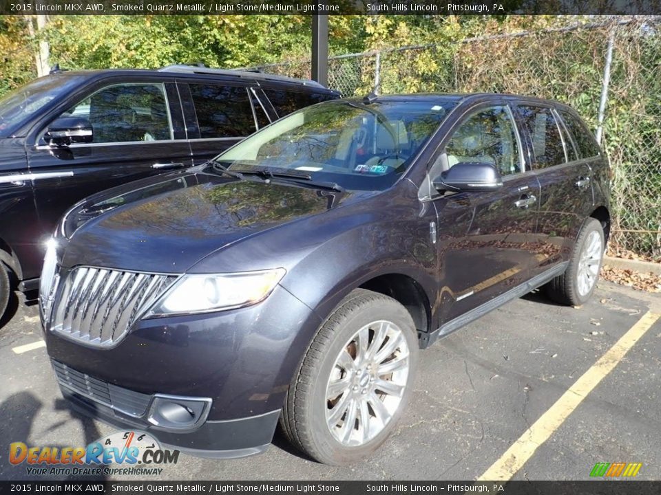 2015 Lincoln MKX AWD Smoked Quartz Metallic / Light Stone/Medium Light Stone Photo #1