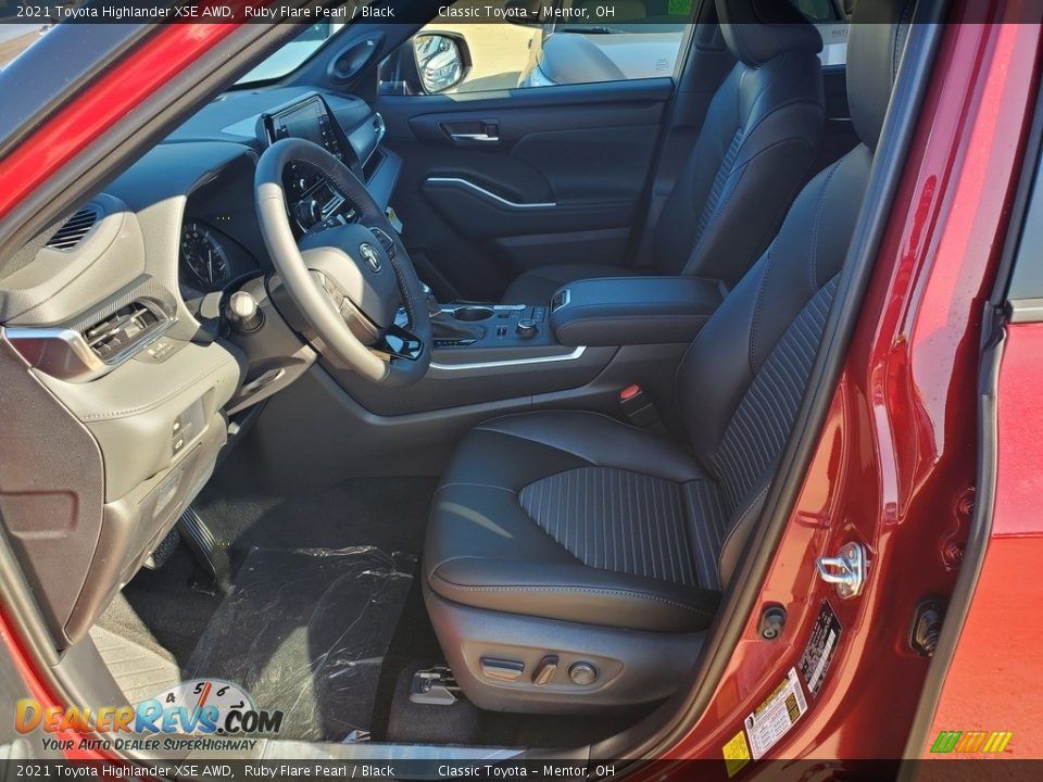 2021 Toyota Highlander XSE AWD Ruby Flare Pearl / Black Photo #2