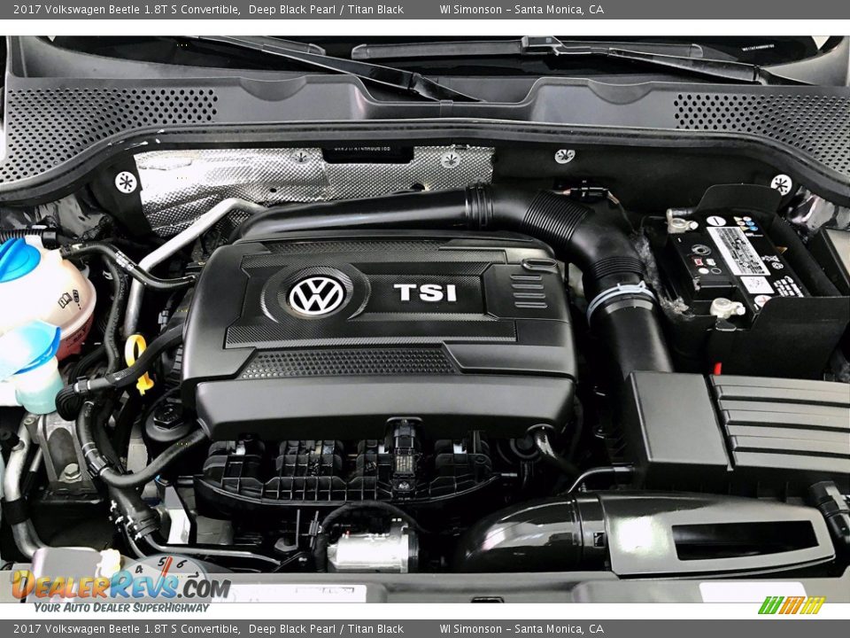 2017 Volkswagen Beetle 1.8T S Convertible 1.8 Liter TSI Turbocharged DOHC 16-Valve VVT 4 Cylinder Engine Photo #9