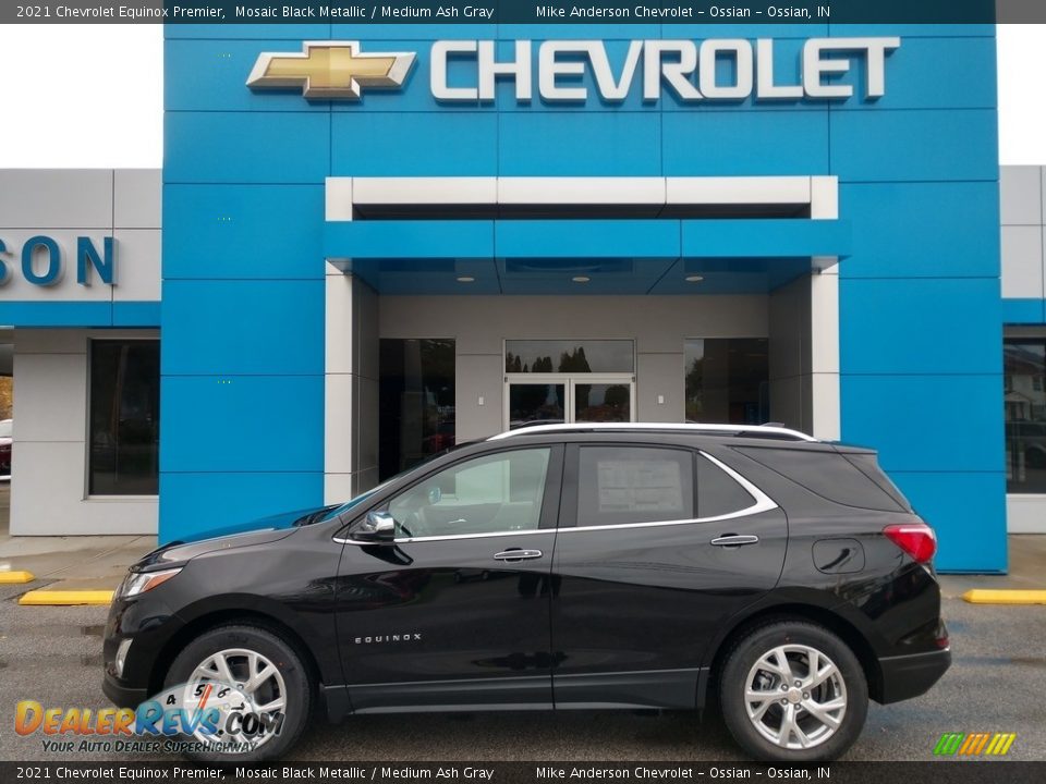 Mosaic Black Metallic 2021 Chevrolet Equinox Premier Photo #1