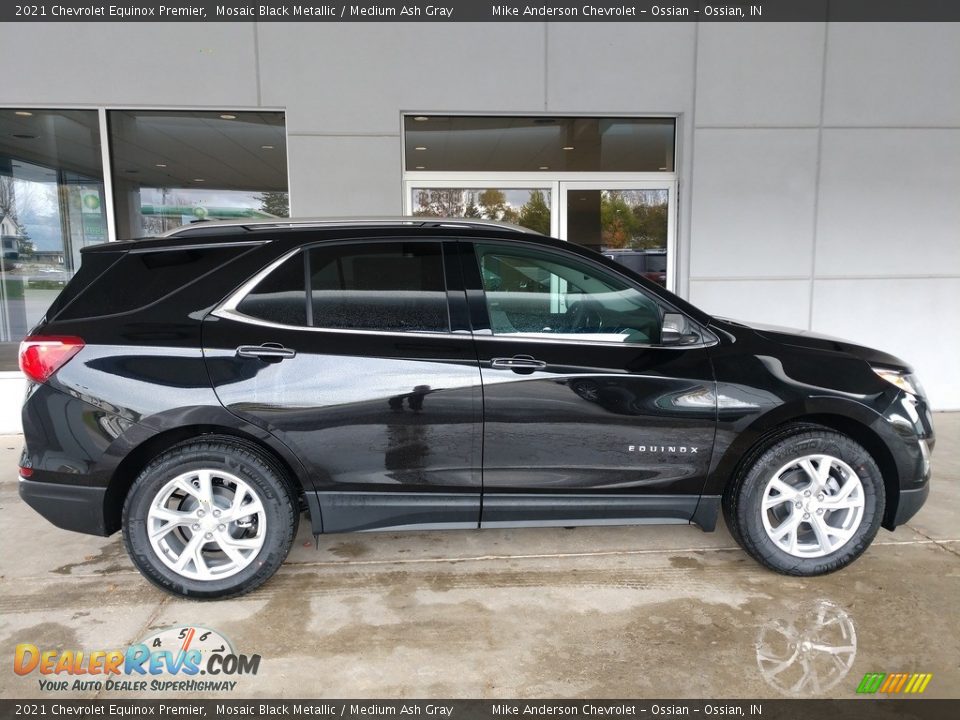 Mosaic Black Metallic 2021 Chevrolet Equinox Premier Photo #3