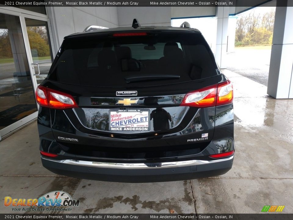 2021 Chevrolet Equinox Premier Mosaic Black Metallic / Medium Ash Gray Photo #5