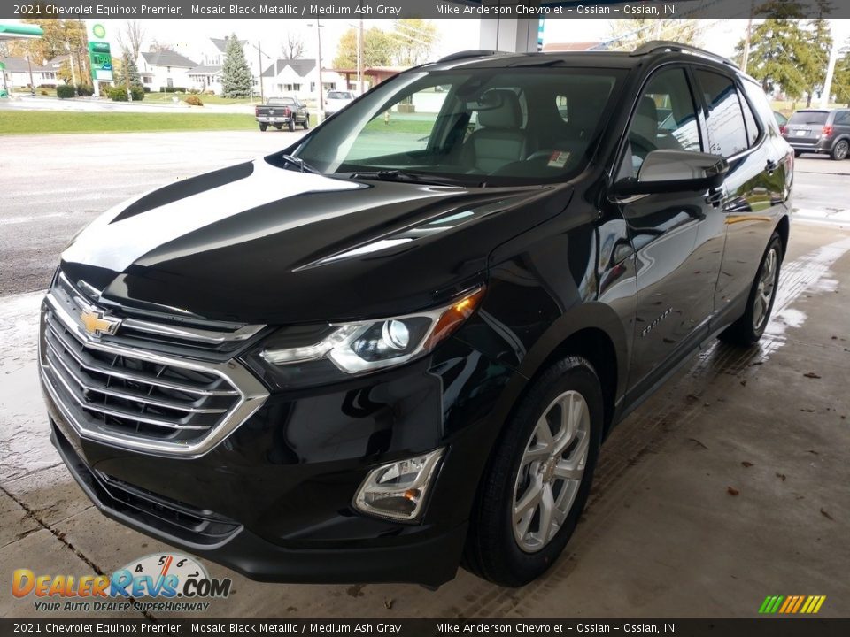 2021 Chevrolet Equinox Premier Mosaic Black Metallic / Medium Ash Gray Photo #10