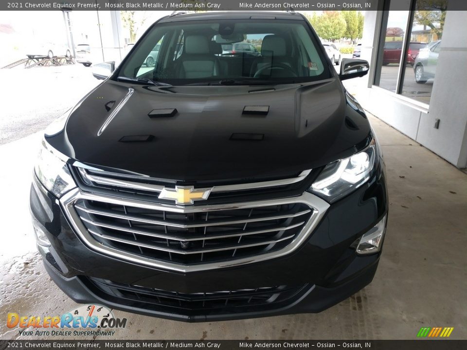 2021 Chevrolet Equinox Premier Mosaic Black Metallic / Medium Ash Gray Photo #11