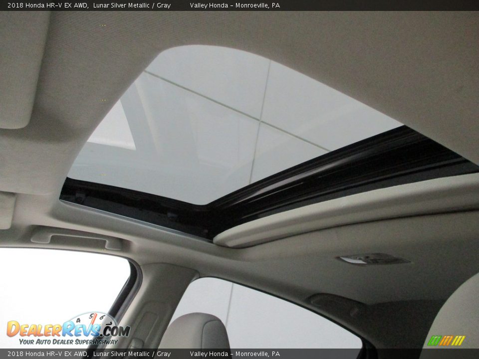 2018 Honda HR-V EX AWD Lunar Silver Metallic / Gray Photo #15