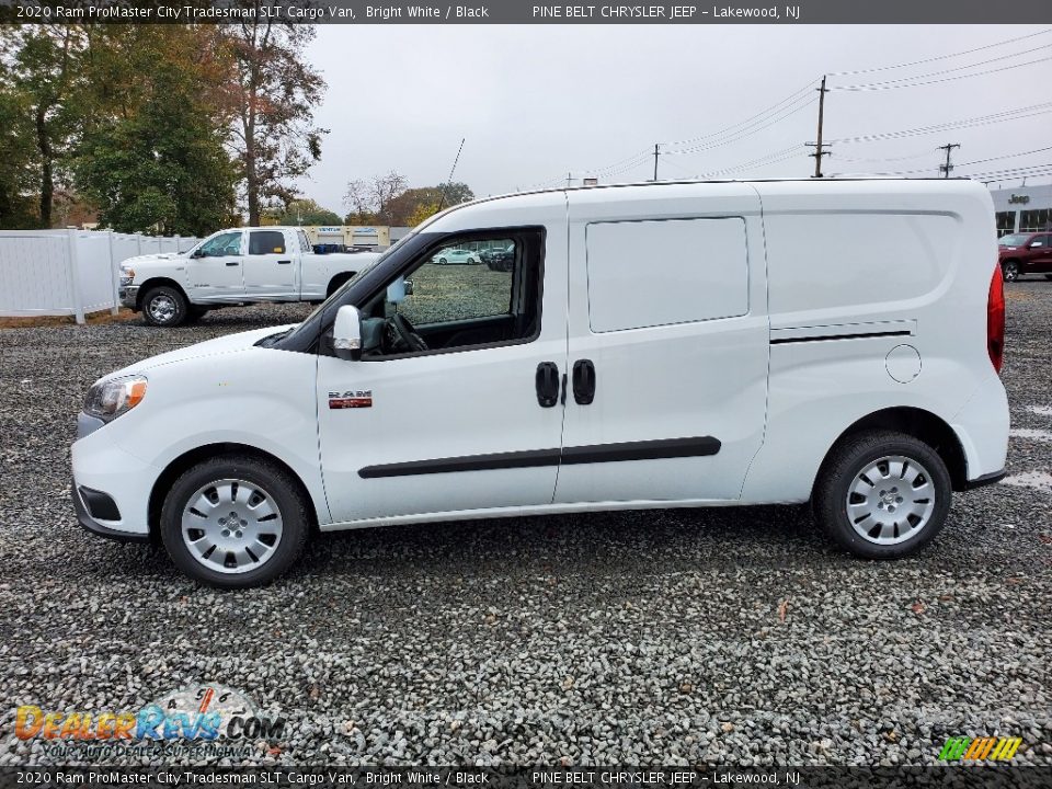 Bright White 2020 Ram ProMaster City Tradesman SLT Cargo Van Photo #4