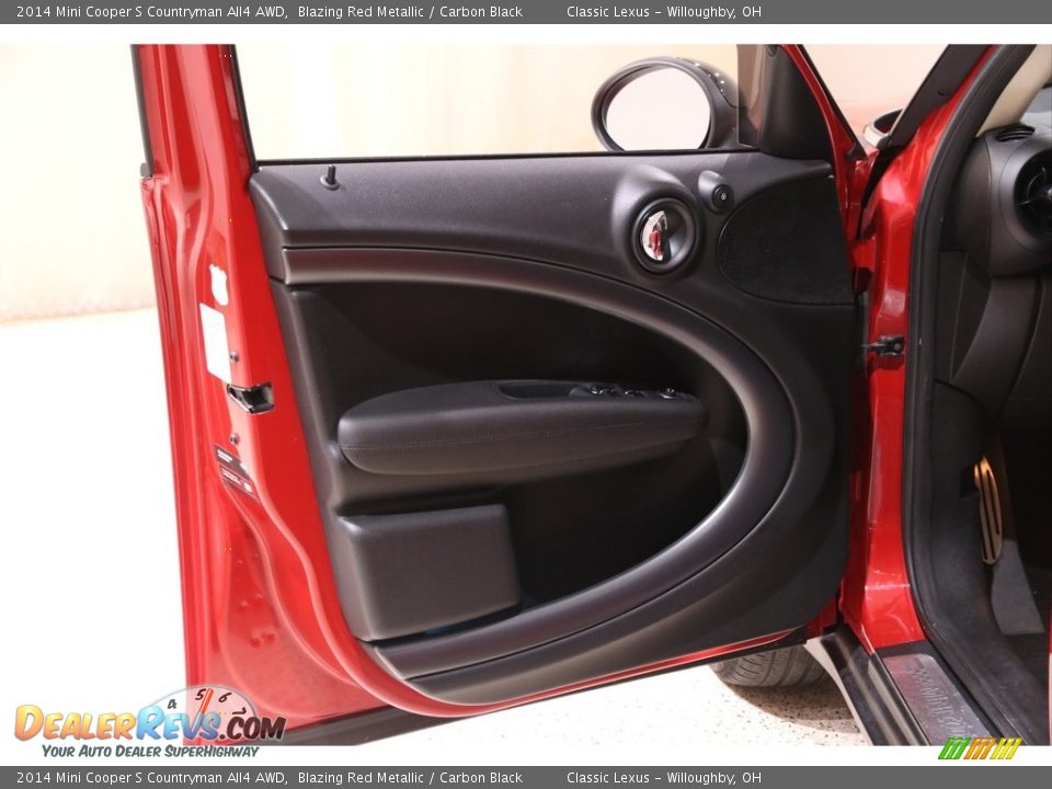 2014 Mini Cooper S Countryman All4 AWD Blazing Red Metallic / Carbon Black Photo #4