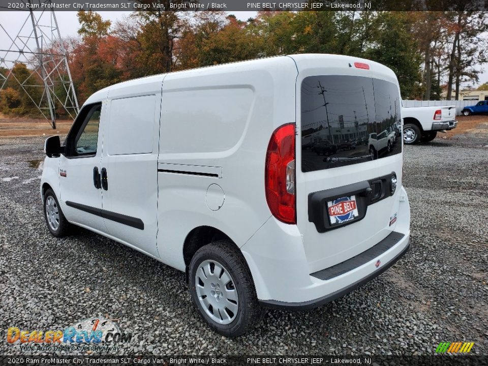 2020 Ram ProMaster City Tradesman SLT Cargo Van Bright White / Black Photo #6