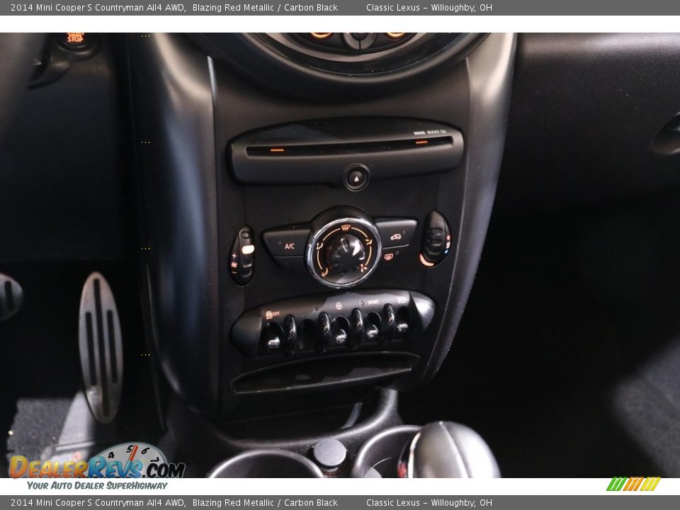 2014 Mini Cooper S Countryman All4 AWD Blazing Red Metallic / Carbon Black Photo #11