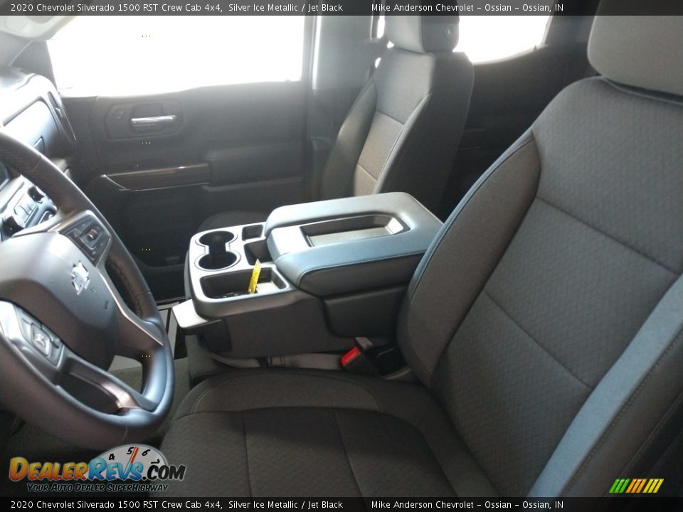 2020 Chevrolet Silverado 1500 RST Crew Cab 4x4 Silver Ice Metallic / Jet Black Photo #15