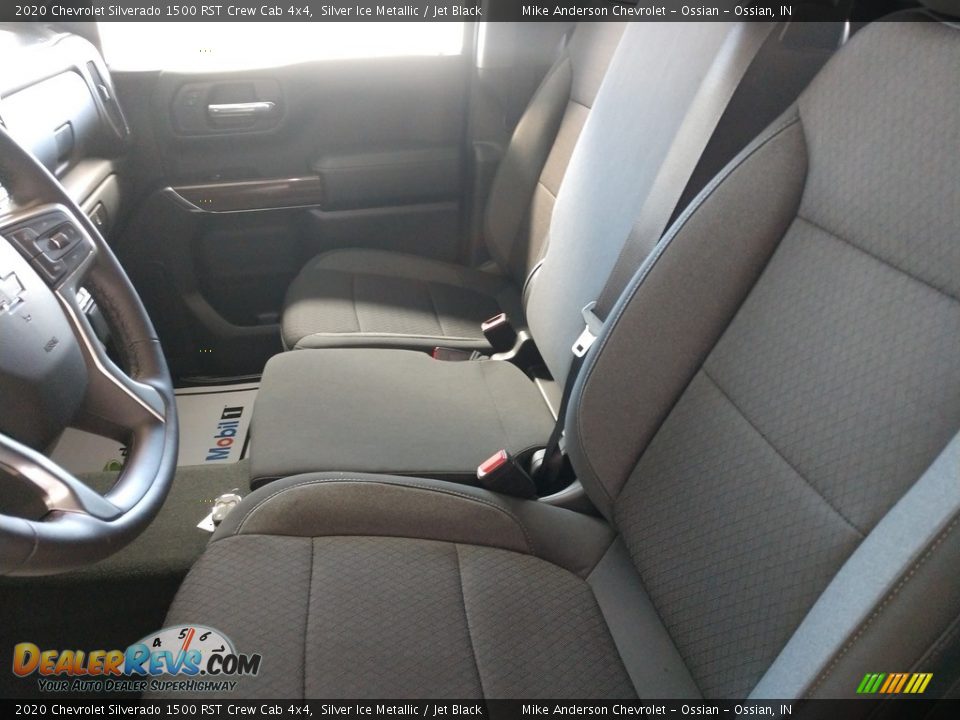 2020 Chevrolet Silverado 1500 RST Crew Cab 4x4 Silver Ice Metallic / Jet Black Photo #16
