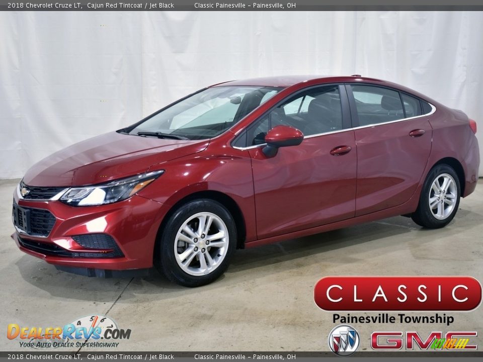 2018 Chevrolet Cruze LT Cajun Red Tintcoat / Jet Black Photo #1