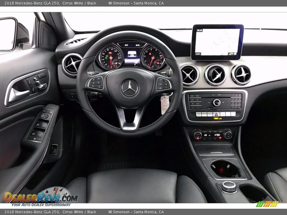 2018 Mercedes-Benz GLA 250 Cirrus White / Black Photo #4