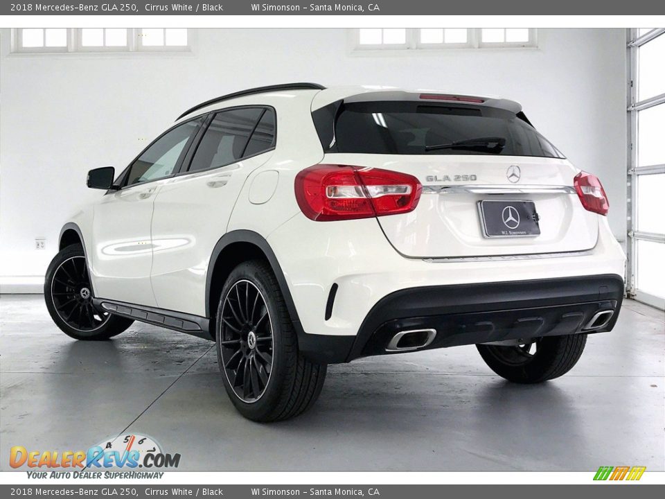 2018 Mercedes-Benz GLA 250 Cirrus White / Black Photo #10