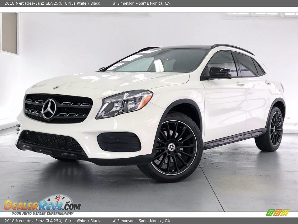 2018 Mercedes-Benz GLA 250 Cirrus White / Black Photo #12