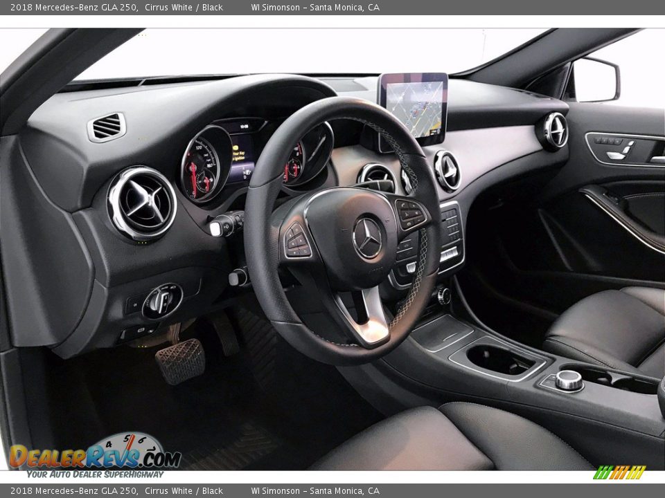 2018 Mercedes-Benz GLA 250 Cirrus White / Black Photo #14