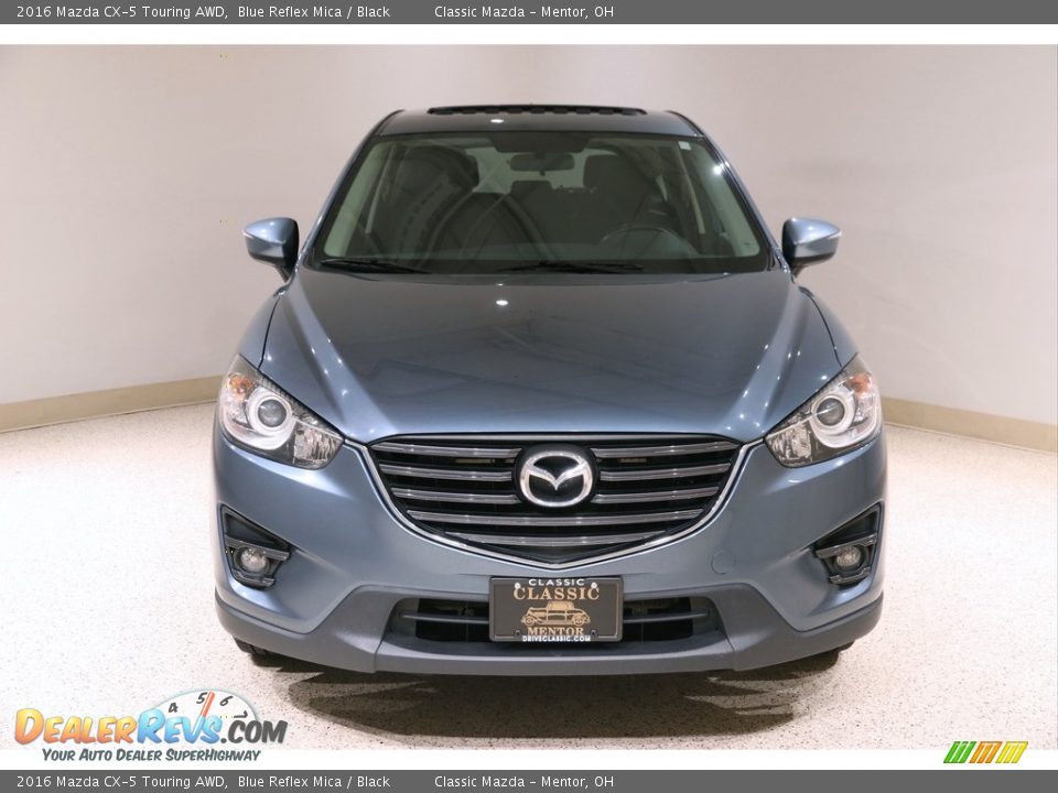 2016 Mazda CX-5 Touring AWD Blue Reflex Mica / Black Photo #2