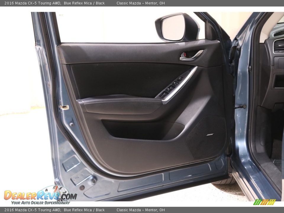 2016 Mazda CX-5 Touring AWD Blue Reflex Mica / Black Photo #4
