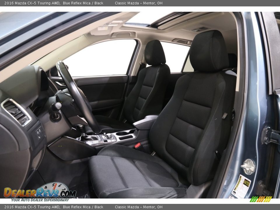 2016 Mazda CX-5 Touring AWD Blue Reflex Mica / Black Photo #5