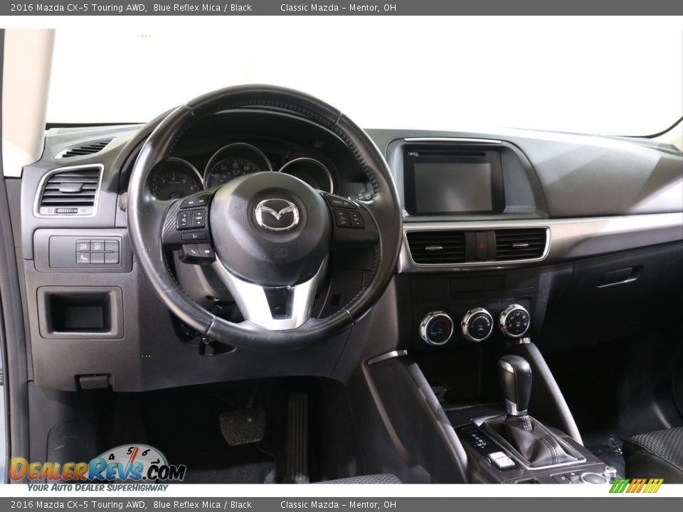 2016 Mazda CX-5 Touring AWD Blue Reflex Mica / Black Photo #6