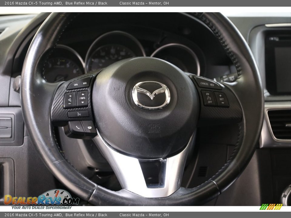 2016 Mazda CX-5 Touring AWD Blue Reflex Mica / Black Photo #7