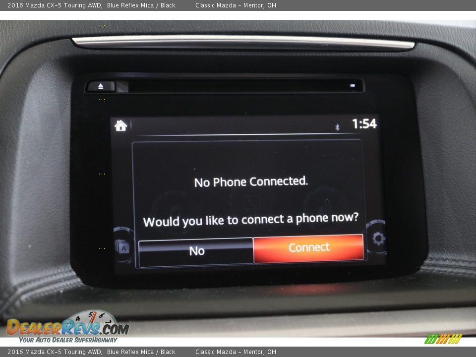 2016 Mazda CX-5 Touring AWD Blue Reflex Mica / Black Photo #10