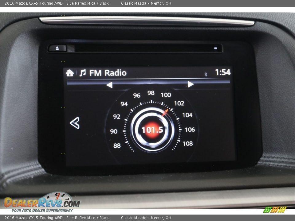 2016 Mazda CX-5 Touring AWD Blue Reflex Mica / Black Photo #11