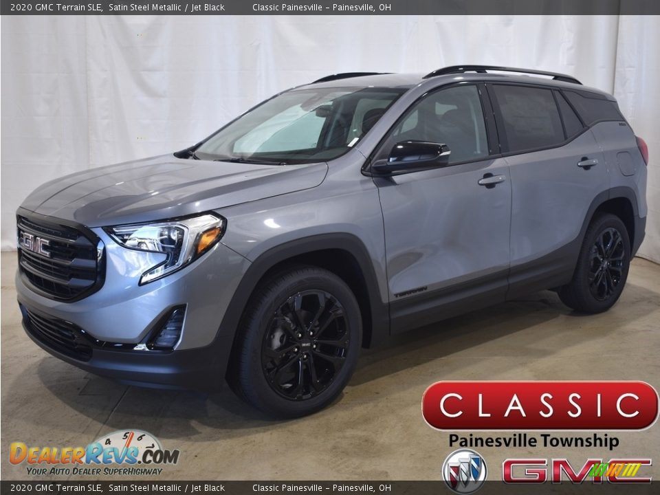 2020 GMC Terrain SLE Satin Steel Metallic / Jet Black Photo #1