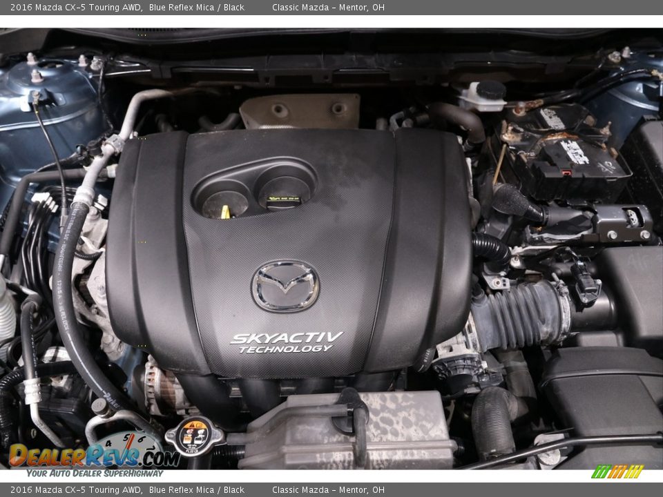 2016 Mazda CX-5 Touring AWD Blue Reflex Mica / Black Photo #17