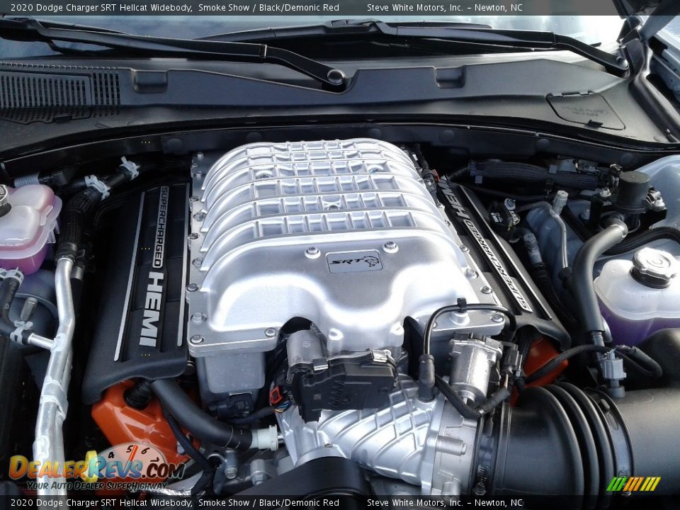 2020 Dodge Charger SRT Hellcat Widebody 6.2 Liter Supercharged HEMI OHV 16-Valve VVT V8 Engine Photo #10