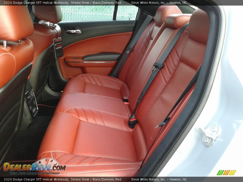Rear Seat of 2020 Dodge Charger SRT Hellcat Widebody Photo #14