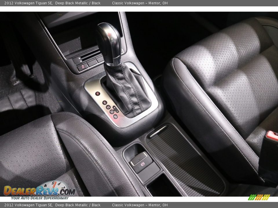 2012 Volkswagen Tiguan SE Deep Black Metallic / Black Photo #12