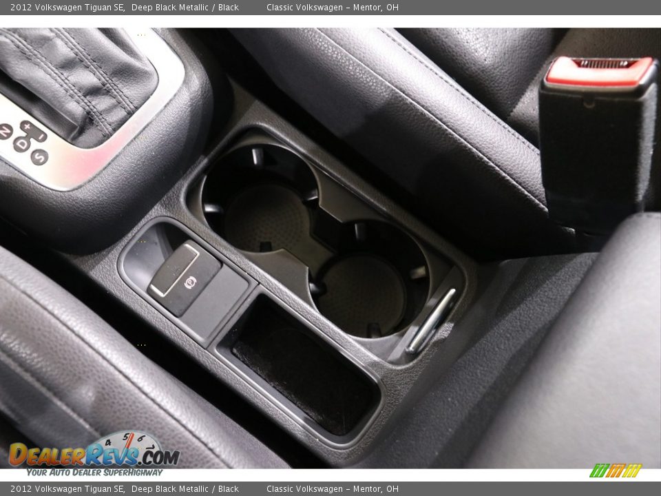 2012 Volkswagen Tiguan SE Deep Black Metallic / Black Photo #13